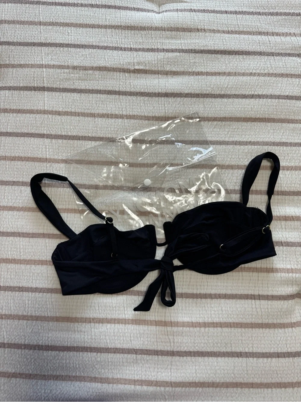 Monday Swimwear Cala Roja Bikini Top - Black